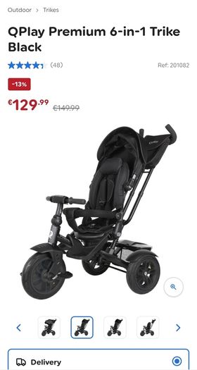QPlay Premium 6 in 1 Trike