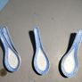 Chinese porcelain soup spoons x 6 Image 6