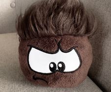 Club Penguin black puffle
