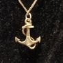 Vintage Sterling Silver Sailor Boat Anchor Charm Image 3