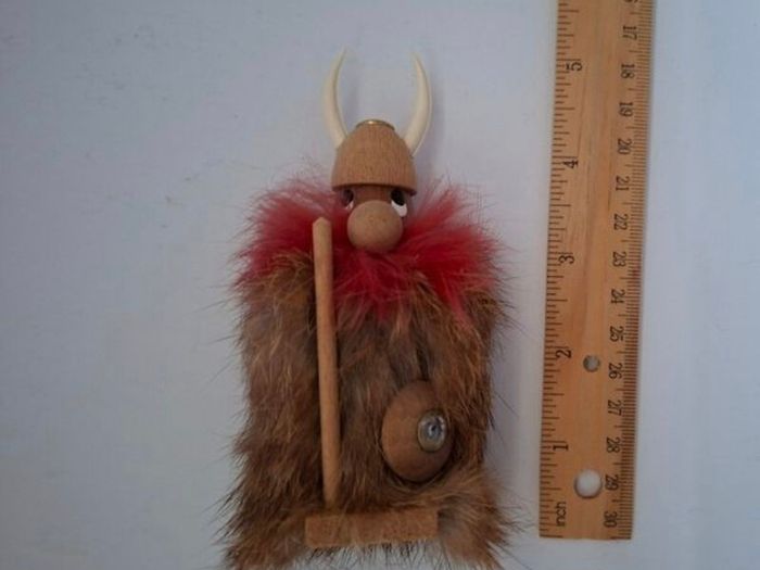 Rare Wooden Viking Warriors (Made in Denmark)