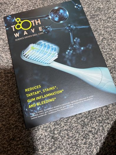 Silk'n Toothwave Electric toothbrush brand new