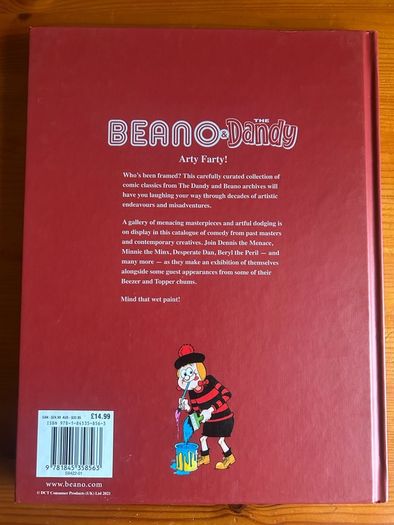 Comic: 'Classic The Beano & The Dandy Arty Farty!'