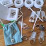 Mixed lot of jewellery, cuff links, Rosary beads, Vintage brooches,necklaces,earrings Image 2