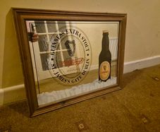 Guinness Extra Stout Pub Mirror