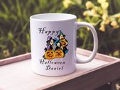 Personalised Novelty Halloween Mugs