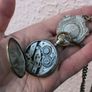 Vintage Sterling Silver Pocket Watch Image 7