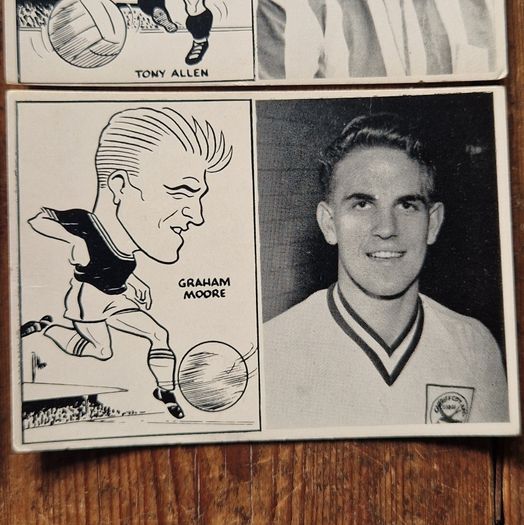 Vintage 1961 Leaf Gum Football Trading Cards, free postage
