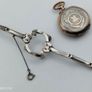 Vintage Silver pocket / wrist Watch Image 9