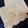 Two Vintage Yellow Traycloths/Mats Image 5