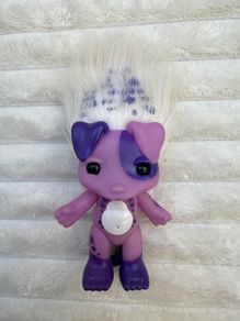 The Zelfs Ditty Dot The Dalmatian Dog Troll approx.12 cm. Used Please see photos