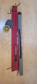 Airflo Super Stik II 10ft 7/8 fly rod and matched Hydros SL IV reel and loaded Int 7/8 line