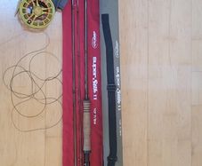 Airflo Super Stik II 10ft 7/8 fly rod and matched Hydros SL IV reel and loaded Int 7/8 line