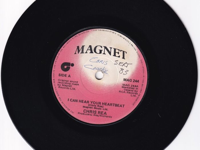Chris Rea I Can Hear Your Heartbeat Irish Pressing Single 1983