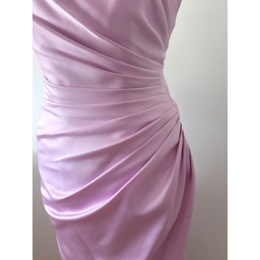 Beautiful light pink formal dress by Emily Fox - Size 8