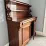 mid-19th-century Victorian mahogany chiffonier sideboard featuring Image 2