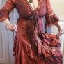 vintage women's dress Image 2