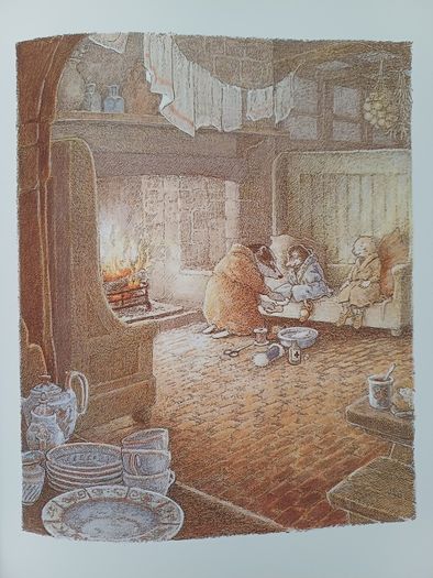 The Wind in the Willows by Kenneth Grahame & Inga Moore (Classic Illustrated Fantasy Paperback)