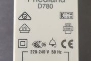 Honeywell Friedland D780 8V/1A Doorbell Transformer