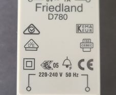 Honeywell Friedland D780 8V/1A Doorbell Transformer
