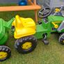 Kids John Deere pedal tractor Image 4