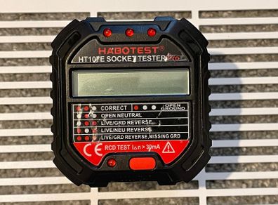 Socket Tester Pro Habotest HT107E