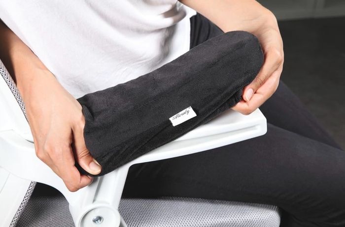 Aloudy Ergonomic Memory Foam Office Chair Armrest Pads