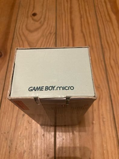 nintendo game boy micro silver console