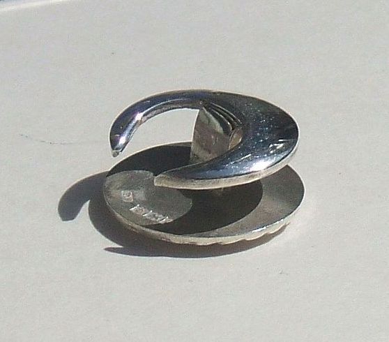 ENGLISH ELECTRIC 20 YEARS (industrial manufacturer) - a silver hallmarked long service badge (c.1969)