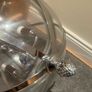 Orb Ceiling Pendant Light finished in Silver Image 5