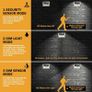 Solar Lights,203LED Solar Lights Outdoor Garden,Solar Security Light Outdoor Motion Sensor Wall Light with3 Intelligent Modes for Outside 4 Pack (FREE POSTAGE) Image 6