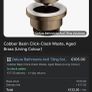 Antique Brass Basin Waste Fitting Image 5