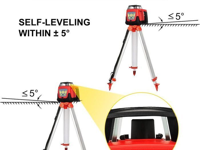 Professional 360 Rotary Laser Level with Tripod