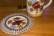 Nicholas Mosse Retired Georgian Bouquet Jug and Plate