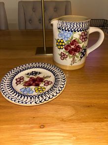 Nicholas Mosse Retired Georgian Bouquet Jug and Plate