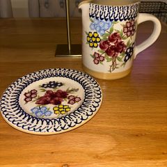 Nicholas Mosse Retired Georgian Bouquet Jug and Plate
