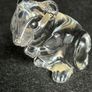 Vintage Lead Crystal Mouse Figurine / Desk Accessory Image 5