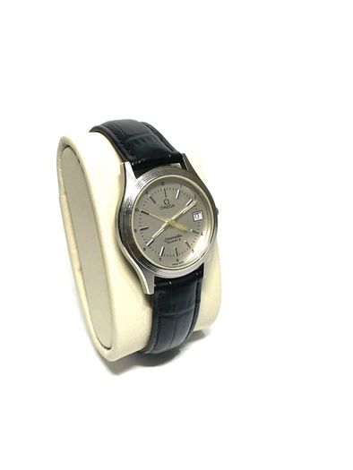 Omega Seamaster Quartz Stainless Steel Silver Dial Mens Luxury Watch