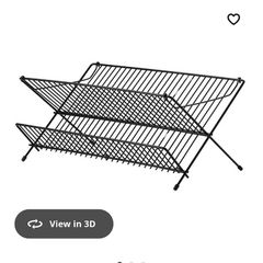 Dish drying rack
