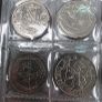 Vintage Football Token Album Lot - 1972 Esso FA Cup Centenary, England & France Squad Medals Image 8