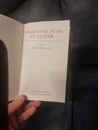 Folk Songs Sung in Ulster