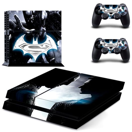 Superman Dawn of Justice Skin Vinyl Sticker for the PlayStation 4 Console PS4