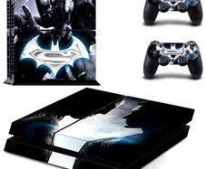 Superman Dawn of Justice Skin Vinyl Sticker for the PlayStation 4 Console PS4