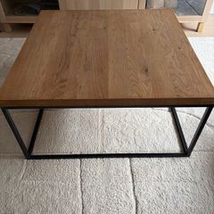 Oak coffee table