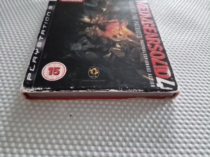 Metal Gear Solid 4 PlayStation3 Ps3 Games Original