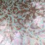 18" Hand Etched Art Deco Copper tray Image 7