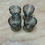 4 Stainless Steel Egg Holders Image 2