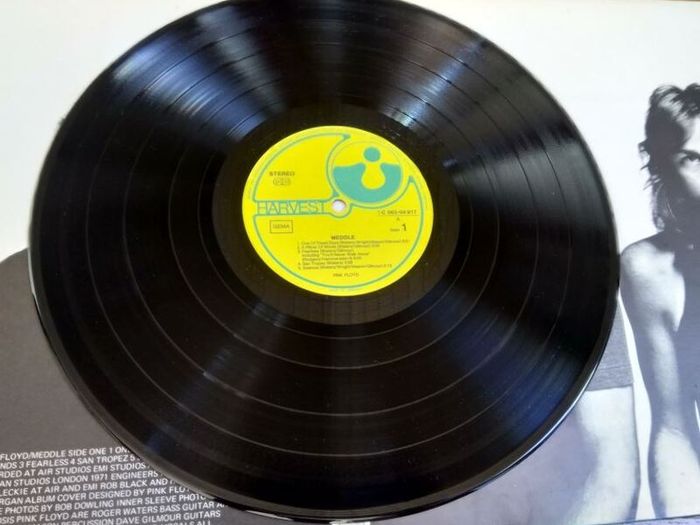 Pink Floyd - Meddle - Harvest Rec.1C06204917, LP Germany 1971, VG+