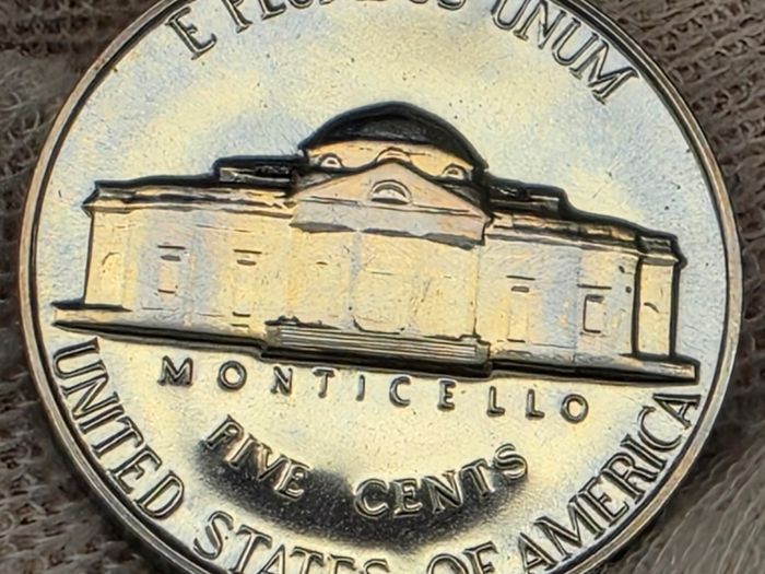 USA United States 1964 Proof Jefferson Nickel 5 Cent Coin Stunning Proof!