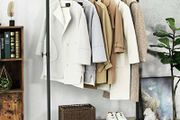 New Heavy Duty Clothes Rack Garment (Brown) FREE P&amp;P